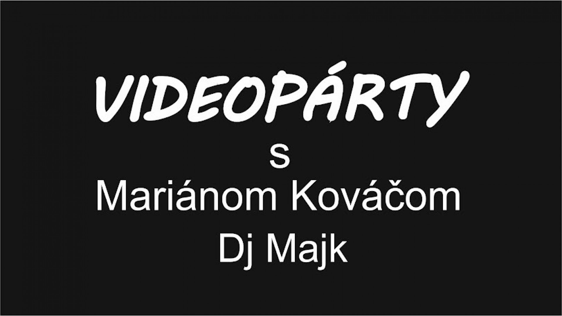 Dj a moderátor 