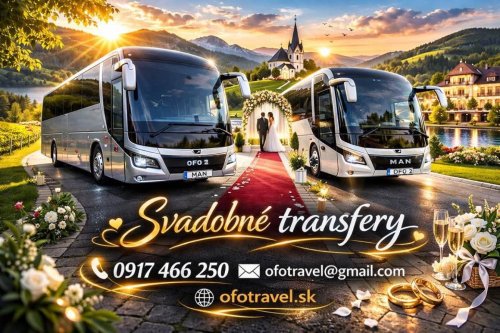 Ofo Travel SK - doprava pre svadby bez stresu