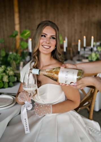 Svadobné víno z vlastnej produkcie Frtus Winery
